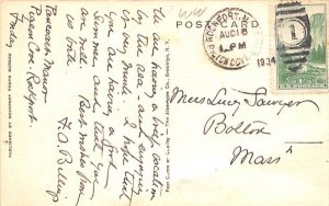 The Shore Path in Pigeon Cove, Massachusetts