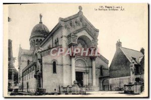 Old Postcard Tours St Martin Basilica