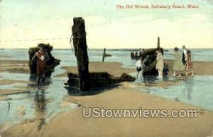 The Old Wreck Salisbury Beach MA 1911