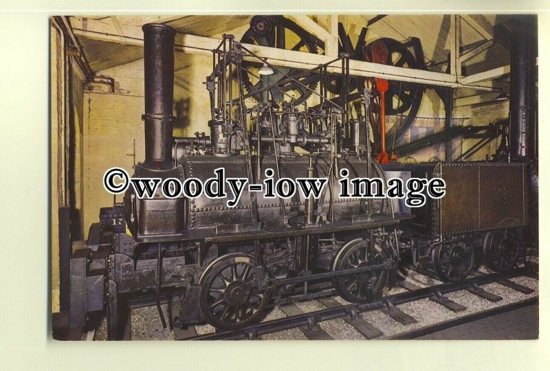 ry999 - Hetton Colliery Railway Engine - postcard 