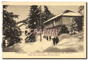 Postcard Old Peira Cava Nice surroundings of Sports & # 39Hiver