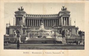 Italy Roma Rome Monumento a Vittorio Emanuele II 1937