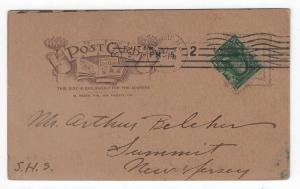 Salt Lake, Utah, Early Comical Post Card, All Going Out, Nothing Coming In, 1905