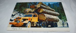 Logging Truck Oregon Postcard Smith-Western Inc. CT-190