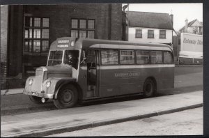 Postcard Size Transport Real Photograph - Aldershot District Bus   BH6243