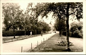 Vtg Postcard RPPC Frith's Series London England Danson Park, Welling UNP