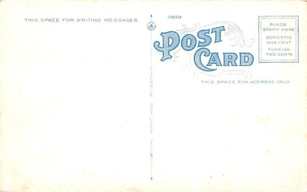 Bird's Eye View Hancock, New York Postcard