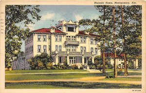 Masonic Home Montgomery, Alabama USA 1940 