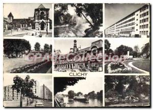 Modern Postcard Clichy Various aspects of the city