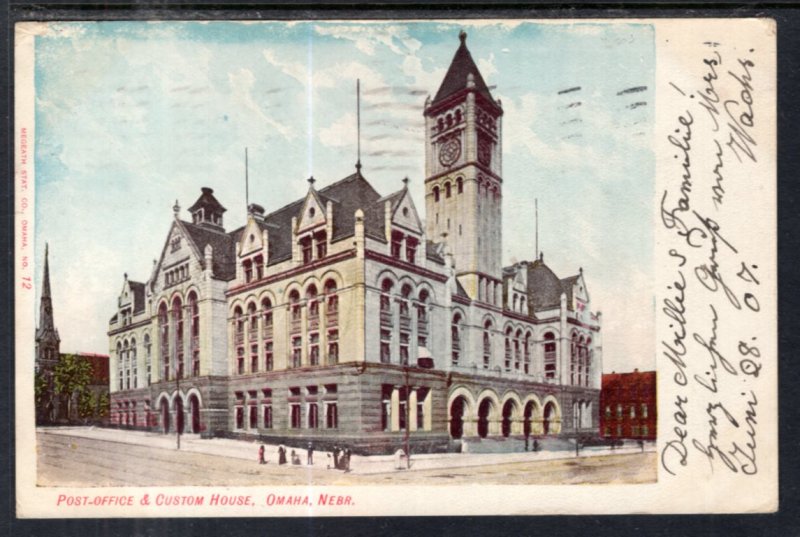 Post Office and Custom House,Omaha,NE