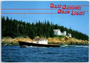 Postcard - Bass Harbor Head Light - Bass Harbor, Maine