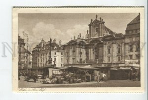 460280 AUSTRIA Wien Vienna market Vintage postcard