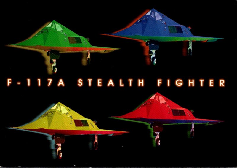 Military Airplanes F-117A Stealth Fighter Night Attack Fighter