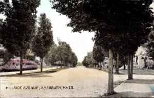 Massachusetts Amesbury View Along Hillside Avenue