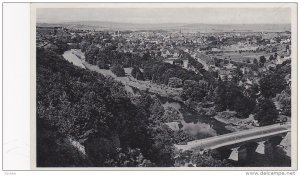 RP; Aerial view of  Bad Kreuznach, Bridge, Rhineland-Palatinate, Germany, 10-20s