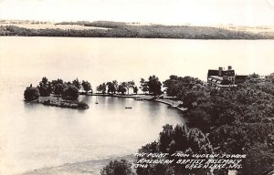 American Baptist Assembly Real Photo - Green Lake, Wisconsin WI  
