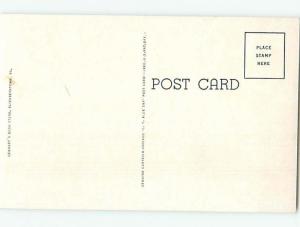 Unused W-Border LODGE SCENE Elizabethtown Pennsylvania PA J7401