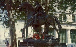 Equestrian Statue  - Clarksburg, West Virginia WV  