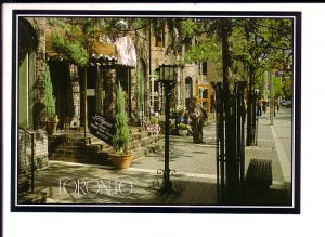 Yorkville, Toronto, Ontario, Large 5 X 7 inch Postcard