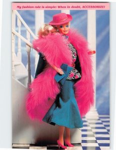 Postcard My fashion rule is simple: When in doubt, Accessorize!, Barbie