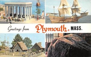 Greetings from Plymouth, Mass. Massachusetts  