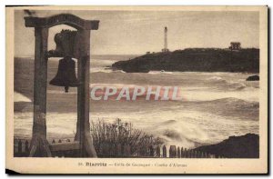 Old Postcard Bell Biarritz Bay of Biscay bell & # 39alarme