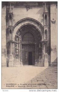 Entrata Principale Della Basilica, Sebenico, Croatia, 1900-1910s