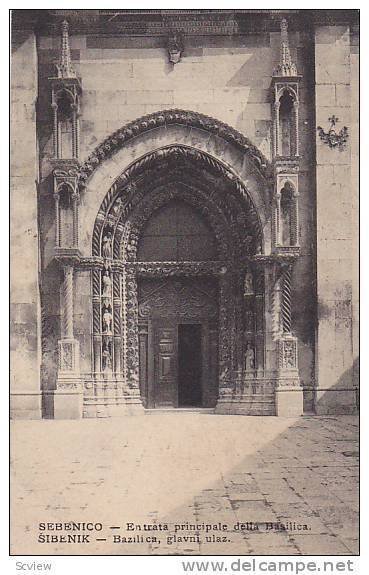 Entrata Principale Della Basilica, Sebenico, Croatia, 1900-1910s