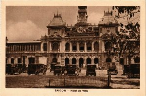 CPA AK INDOCHINA Saigon Hotel de Ville VIETNAM (957102)