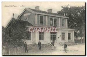 Jessains - La Gare - Old Postcard