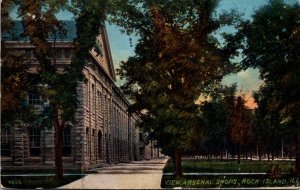 Illinois Rock Island Arsenal View Of Arsenal Shops 1914