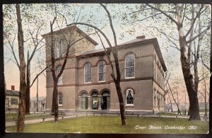 Vintage Postcard 1910 Court House, Cambridge, Maryland (MD)