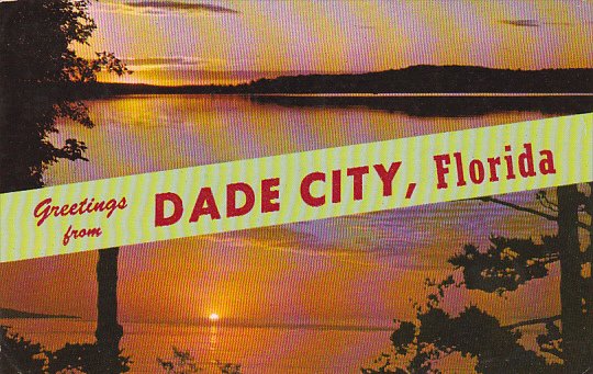 Greetings From Dade City Florida 1948