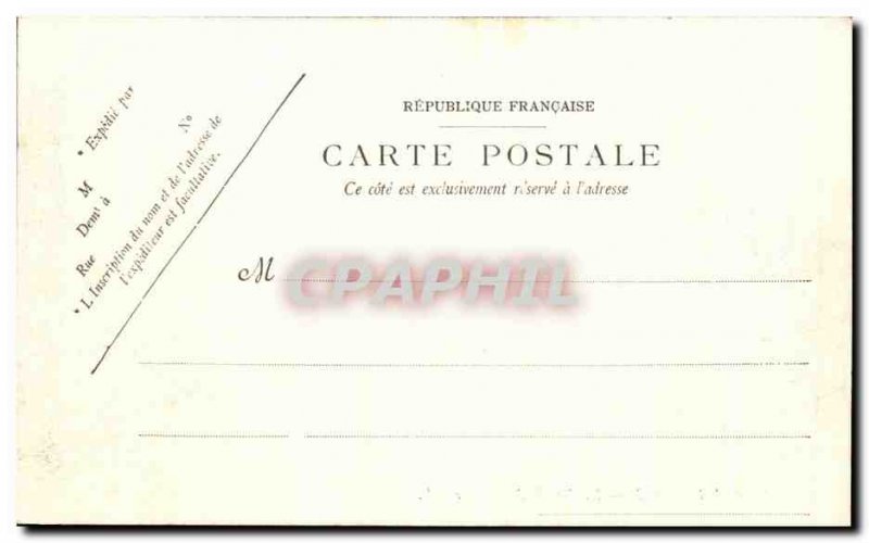 Old Postcard Massif From & # 39Oisans Cascade From Rivetore