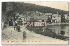 CARTE Postale Old Cars of the Orne Entree allee of Dante and a corner of the ...