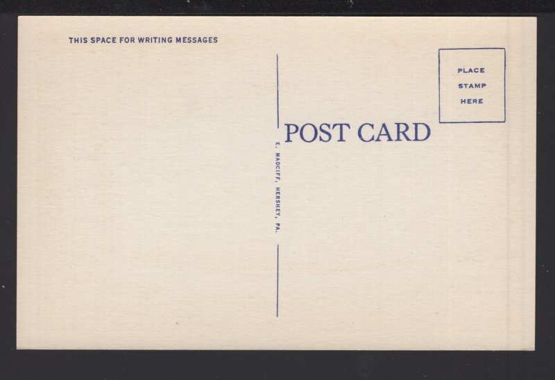 Pennsylvania BELLEFONTE The Post Office Pub by E. Madciff, Hershey ~ Linen