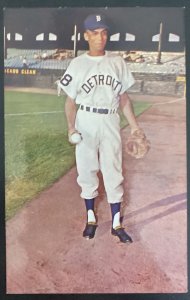 Mint USA Color Picture Postcard Baseball Billy Bruton Detroit Tigers