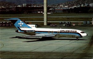 Airplanes Cruzeeiro do Sul SA Boeing 727-C3 At Rio De Janeiro International A...