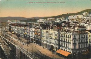 Algeria Alger Boulevard de la Republique et les Remparts