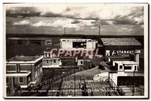 Old Postcard Jet Aviation Port Lyon aerial view of Brin d & # 39ensemble take...