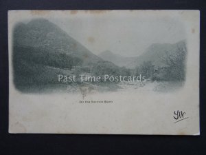 Scotland Arran SANNOX BURN c1902 UB Postcard by G.W.W. to Madge White of Paisley