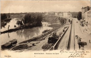 CPA MONTAUBAN Panorama des Quais (89688)