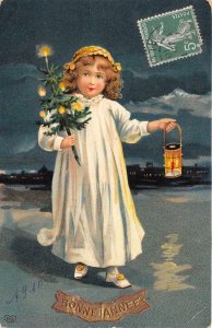 us7446 bonne annee greetings happy new year france  angel TCV