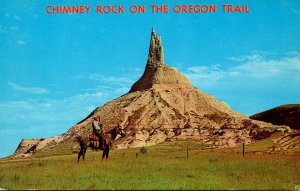 Nebraska Bayard Chimney Rock On The Oregon Trail