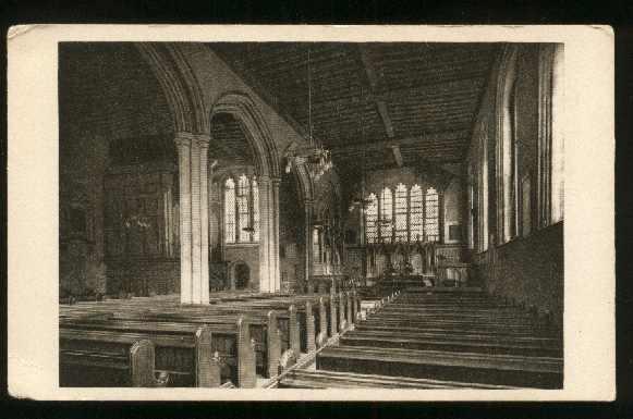 St Peter's Chapel In Tower Of London - Unused Corner Creases