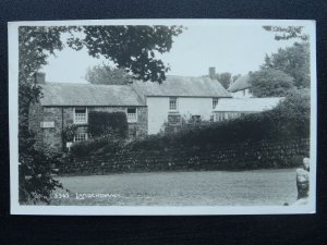 Cornwall LANDEWEDNACK showing TEA GARDEN - Old RP Postcard by A.H. Hawke