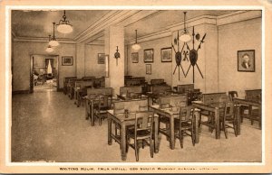 Postcard Waiting Room at the Y.M.C.A. Hotel in Chicago, Illinois~132403