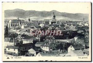 Old Postcard Colmar General view