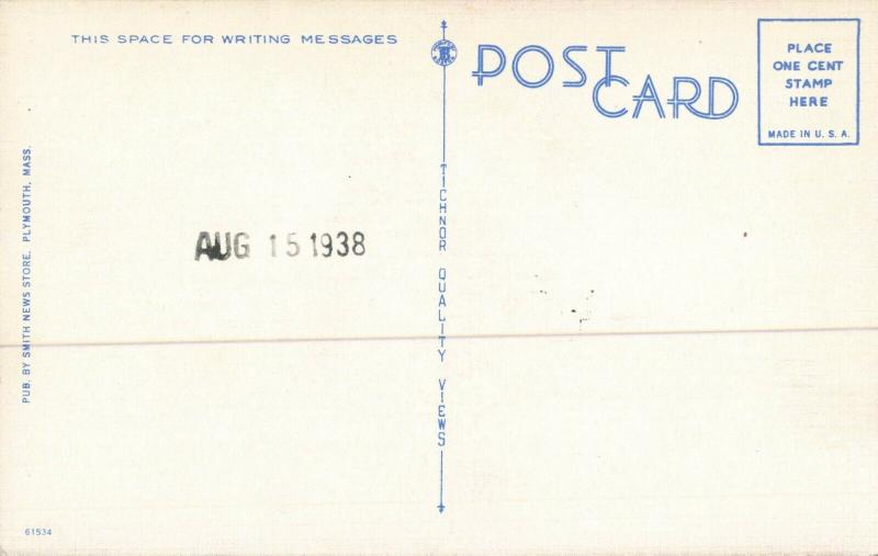 Postcard Plymouth Rock Mass