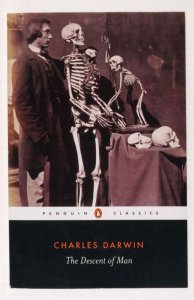 Charles Darwin The Descent Of Man Evolution 2004 Book Postcard